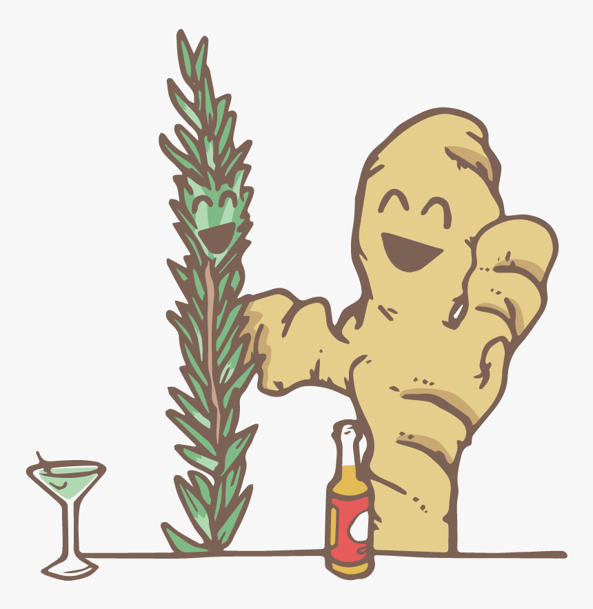 Rosemary & Ginger Walk Into A Bar, HD Png Download, Free Download