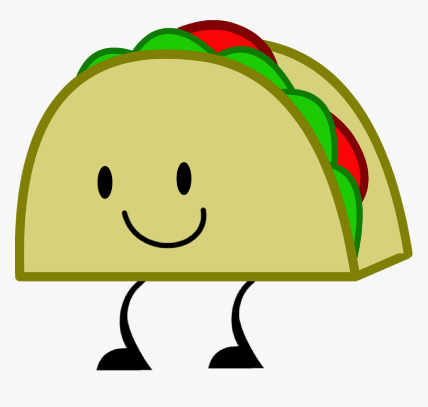 Funny Taco Clipart Image - Battle For Dream Island Taco, HD Png Download is...