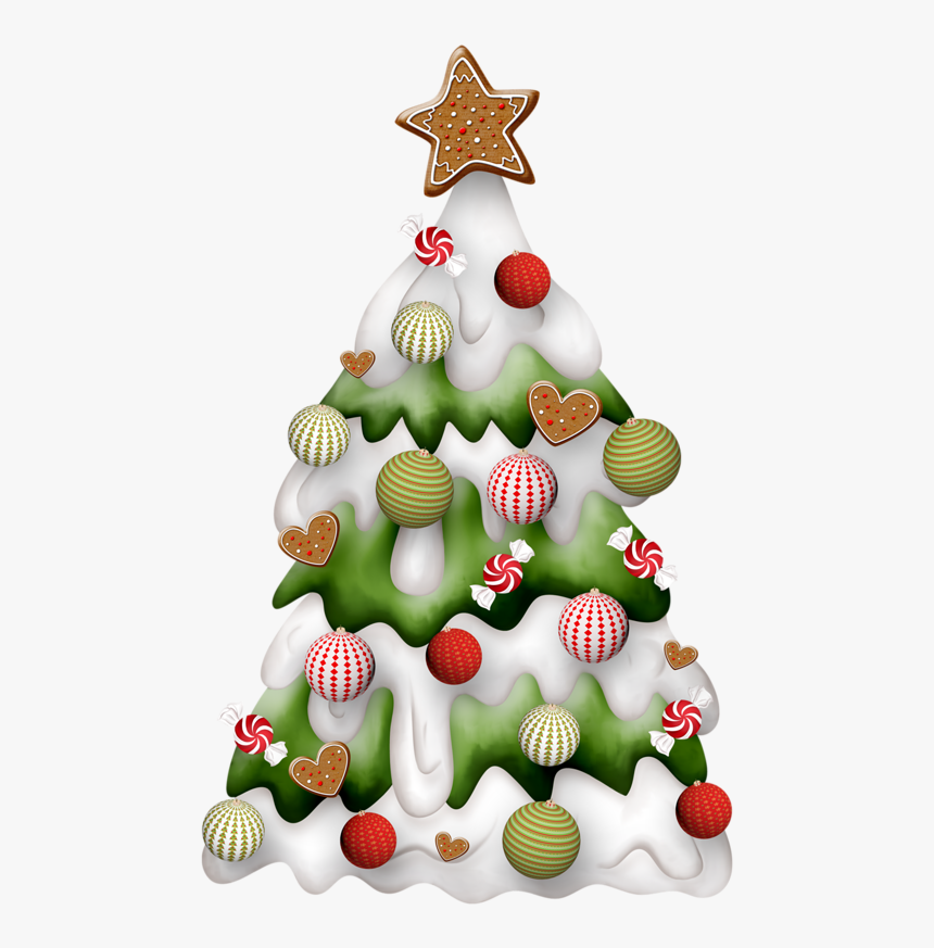 Winter Christmas Tree Clip Art, HD Png Download, Free Download