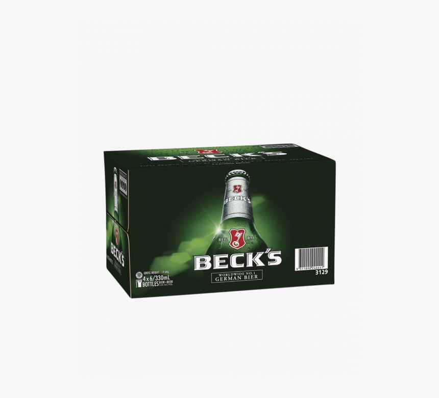Becks Carton Australia Beer, HD Png Download, Free Download