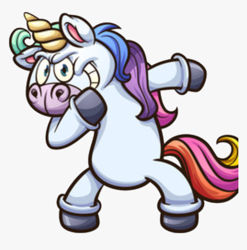 #unicorn #dab #dabbing - Get Shit Done Unicorn, HD Png Download, Free Download