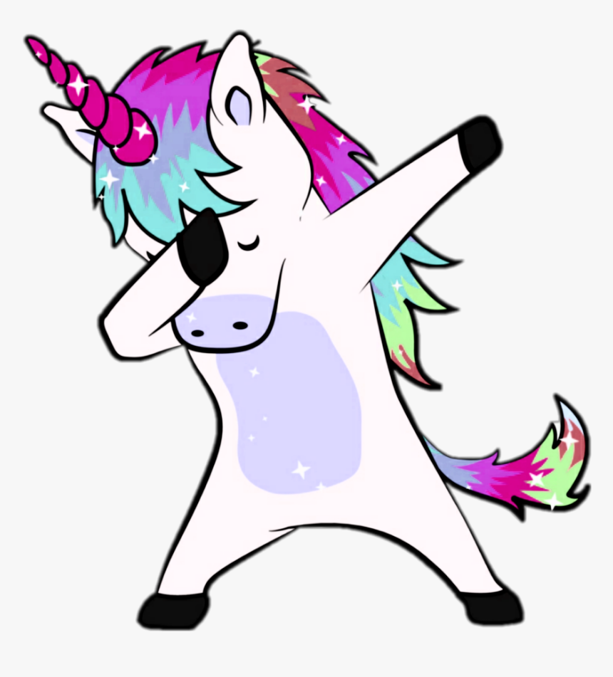 #freetoedit #unicorn #sparkle #sparkles #sparkleunicorn - Dabbing Unicorn Perler, HD Png Download, Free Download