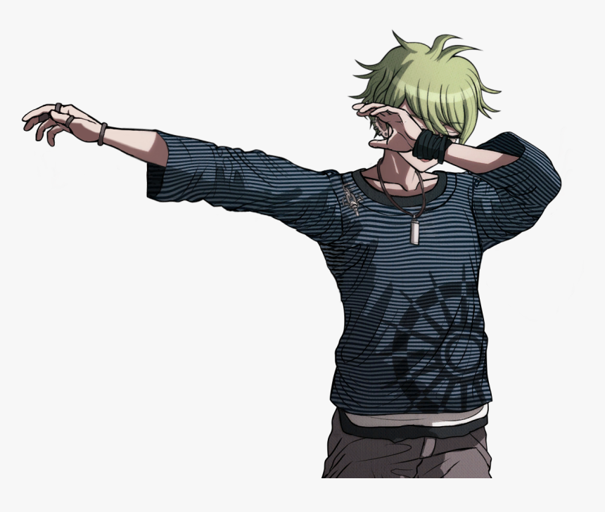 Here, Have An Avocado Boi Dabbing - Transparent Rantaro Amami Sprites, HD Png Download, Free Download