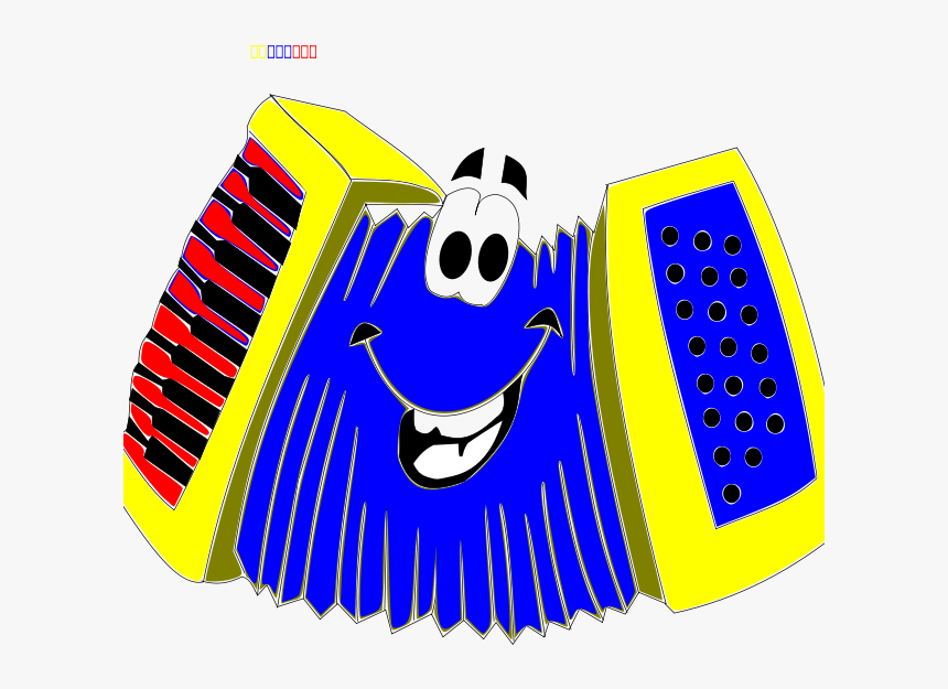 Acordeon Colombiano Svg Clip Arts - Imagenes De Acordeon En Caricatura, HD Png Download, Free Download