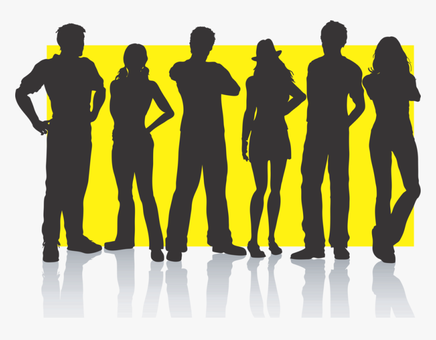 Teen Silhouette, HD Png Download, Free Download