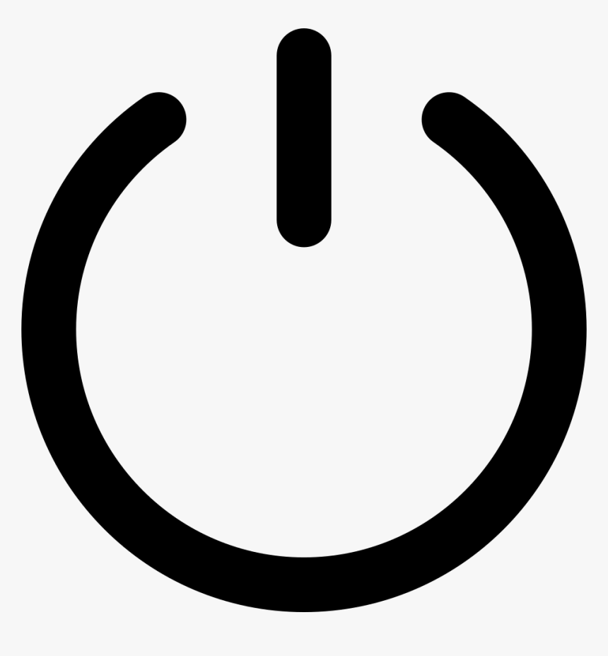 Power Button Symbol - Icon Time Logo Png, Transparent Png, Free Download