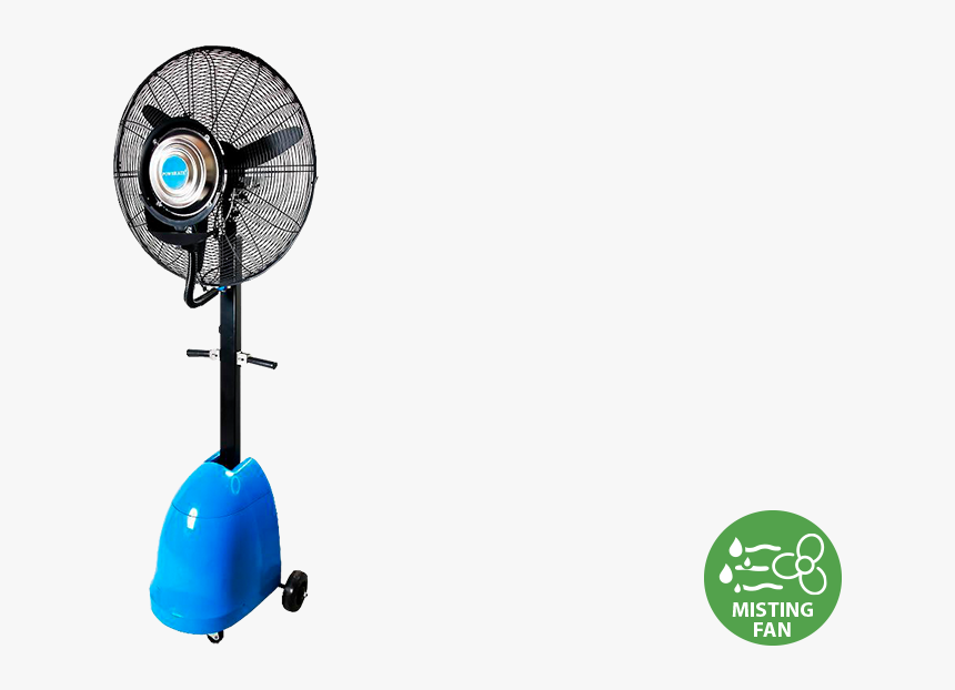 Pedestal Mist Fan - Mechanical Fan, HD Png Download, Free Download