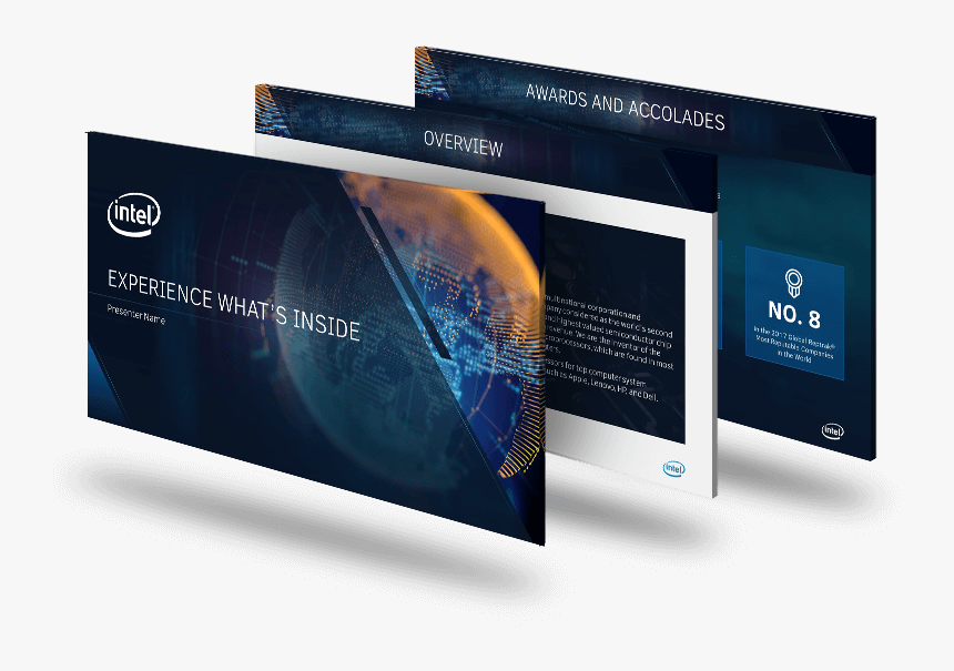 Intel Presentation Bundle - Graphic Design, HD Png Download, Free Download