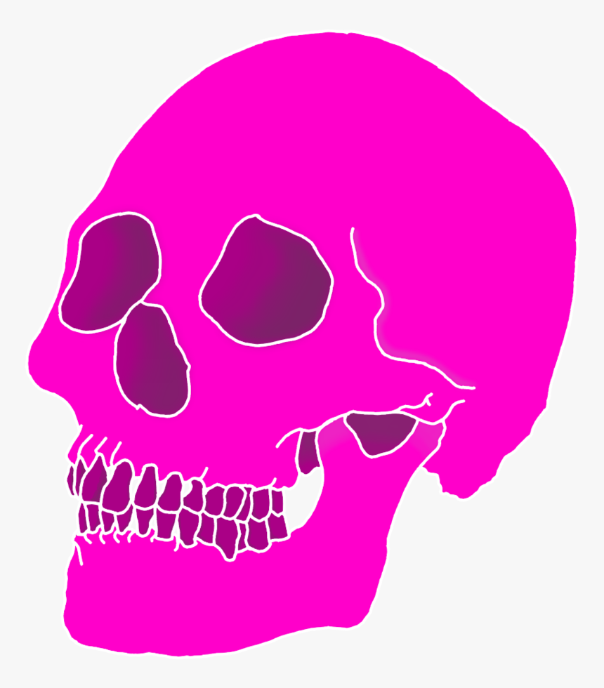 Transparent Skull Aesthetic - Vaporwave Png, Png Download, Free Download