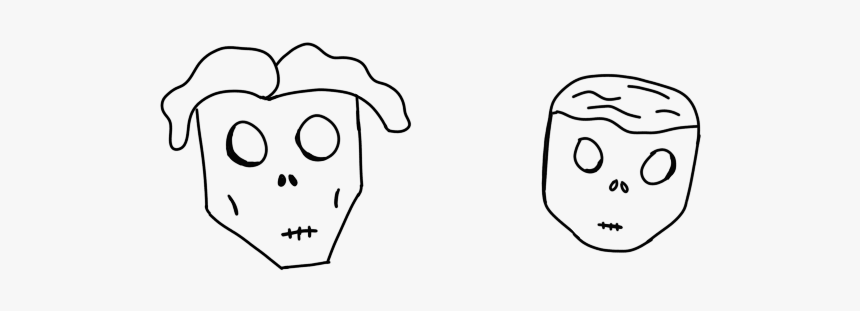 #skull #skullface #today #dark #tumblr #overlay, HD Png Download, Free Download