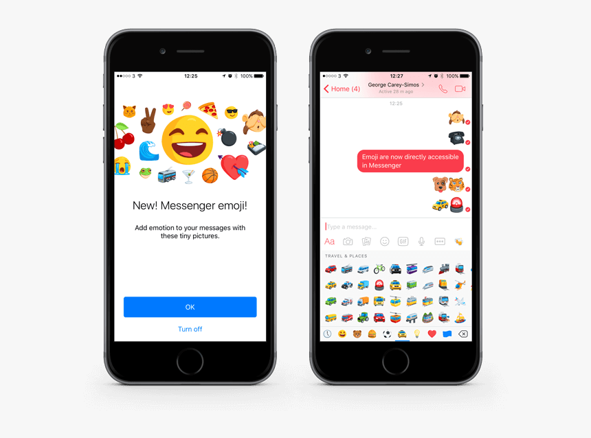 Wersm Facebook Messenger Emoji - Messenger 舊 版 表情 符號, HD Png Download, Free Download