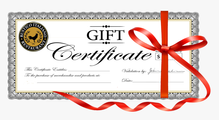 Certificate For Free Haircut , Png Download - Gift Certificate Template Png, Transparent Png, Free Download