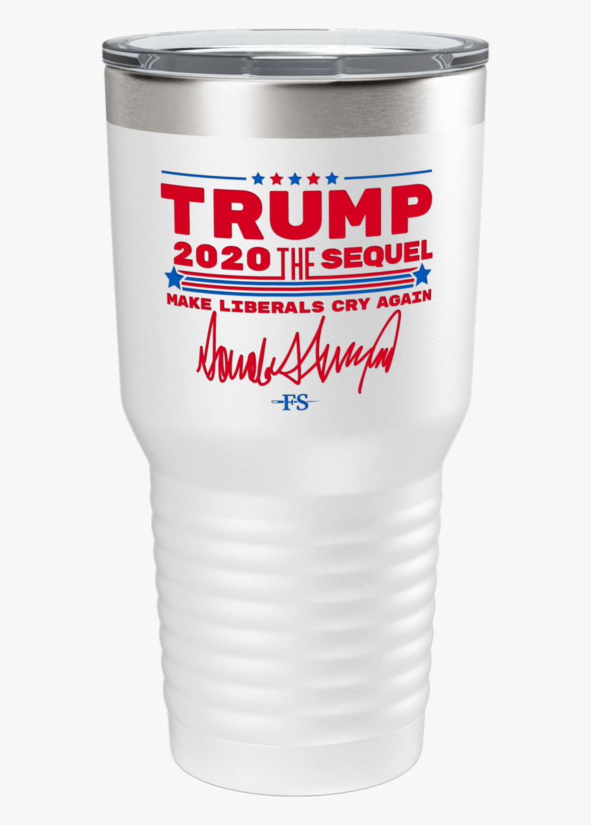 Trump 2020 The Sequel Signature Color Printed Tumbler"
 - Pint Glass, HD Png Download, Free Download