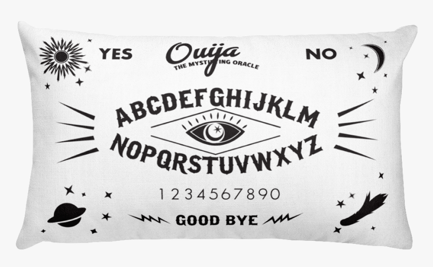 Image Of Beautiful Ouija Spook Pillow - Font, HD Png Download, Free Download