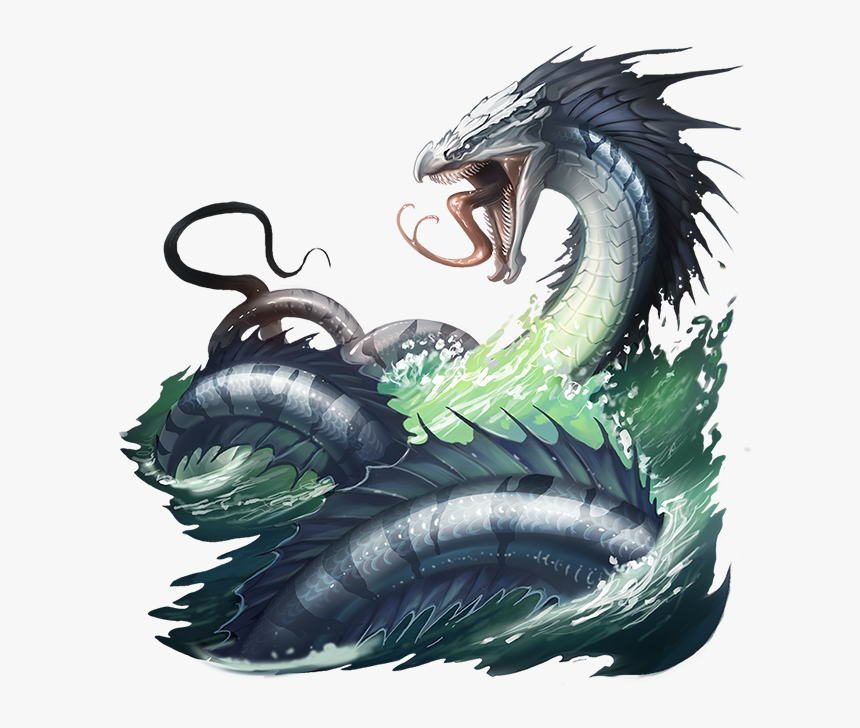 Sea Serpent, HD Png Download - kindpng.