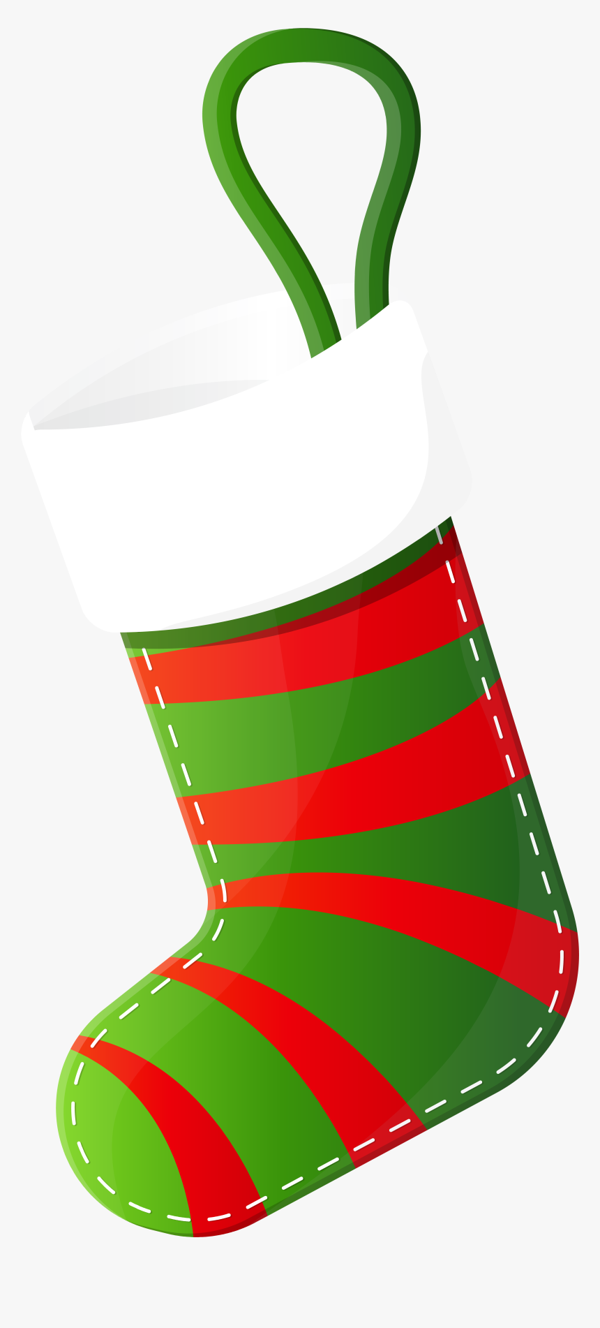 Christmas Stocking Clip Art - Christmas Stocking Image Transparent, HD Png Download, Free Download