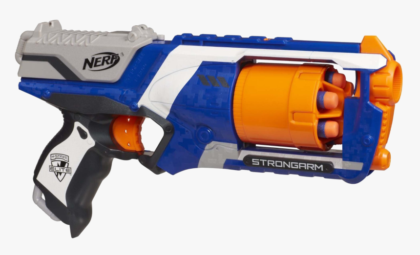 Nerf N-strike Elite - Transparent Background Nerf Gun Transparent, HD Png Download, Free Download