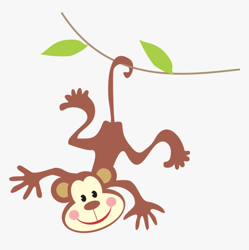Transparent Real Monkey Png - Jungle Monkey Clip Art, Png Download, Free Download