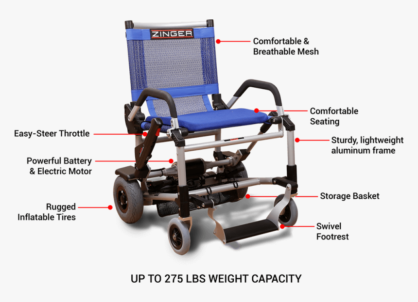 Motorized Wheelchair, HD Png Download, Free Download