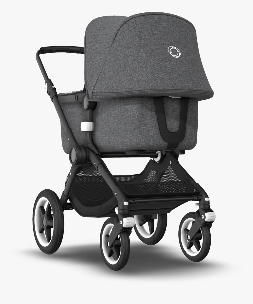 Bugaboo Fox Seat And Bassinet Stroller - Bugaboo Fox Steel Blue, HD Png Download, Free Download