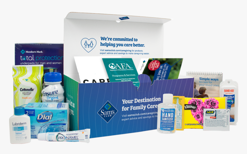 Caregiver-image - Sam's Club Caregiver Box, HD Png Download, Free Download