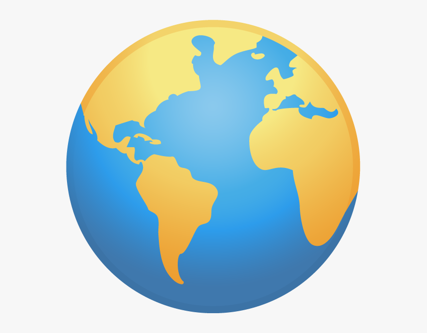 Clipart Globe Globe World - Globe World Map Icon, HD Png Download, Free Download