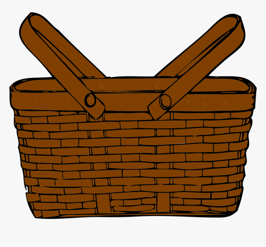 Blanket Vector Clip Art - Picnic Basket Clip Art, HD Png Download, Free Download