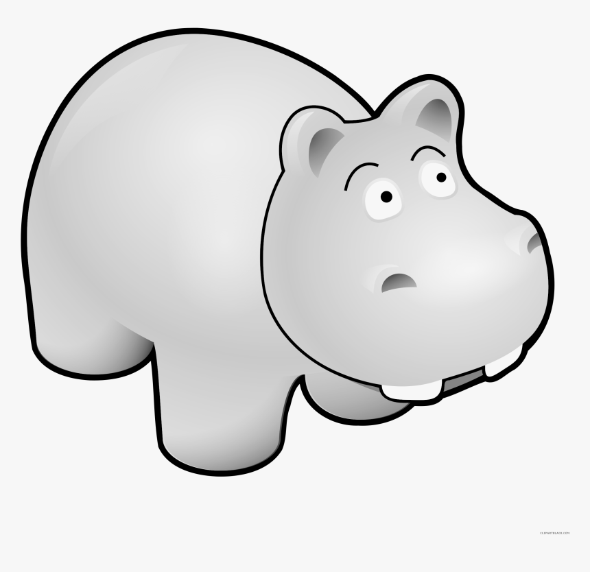 Transparent Blanket Cartoon - Transparent Background Hippo Clipart, HD Png Download, Free Download