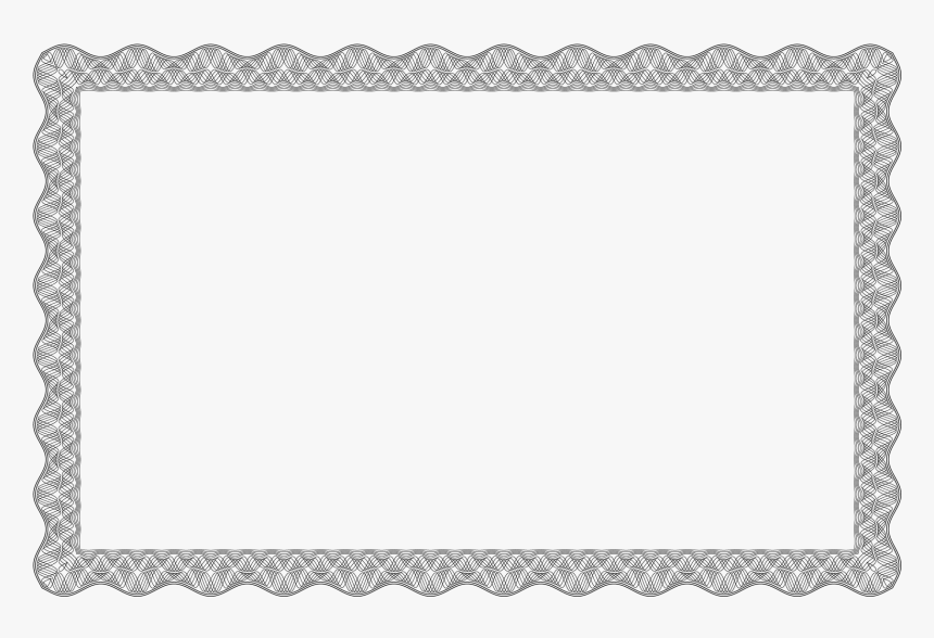 Transparent Gold Certificate Border Png - School Certificate Background Design, Png Download, Free Download