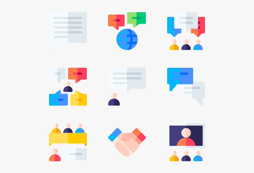 269 Conversation Icon Packs, HD Png Download, Free Download