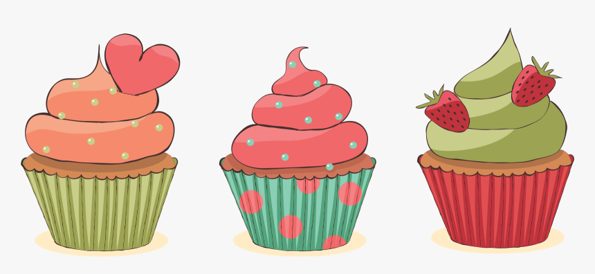 Transparent Fnaf Cupcake Png - Cupcakes Desenho Vintage Png, Png Download, Free Download