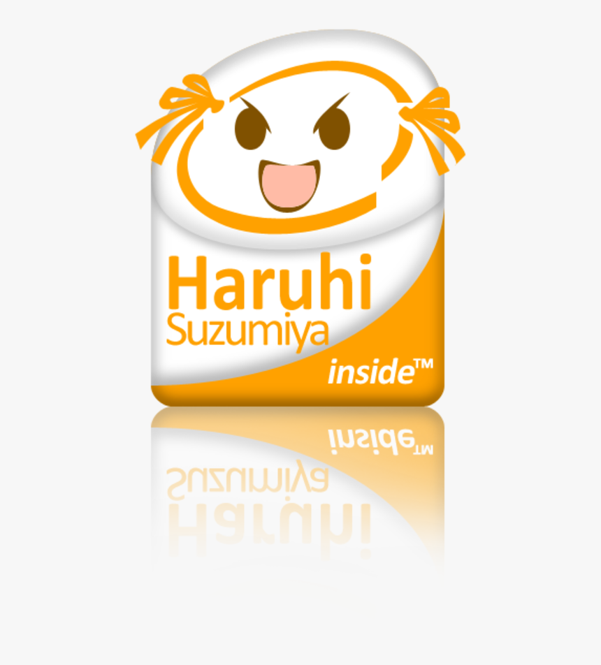 Intel Inside Stickers - Stickers Intel Haruhi, HD Png Download, Free Download