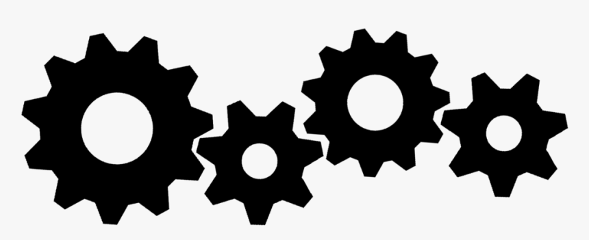 How We Work Gears Header - Circle, HD Png Download, Free Download