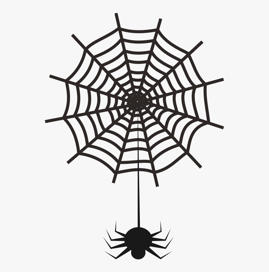 Clipart Spider And Web - Spider Web Svg, HD Png Download, Free Download