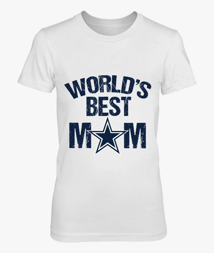 Dallas Cowboys World"s Best Mom Front Picture - T Shirt Mercedes Sl, HD Png Download, Free Download