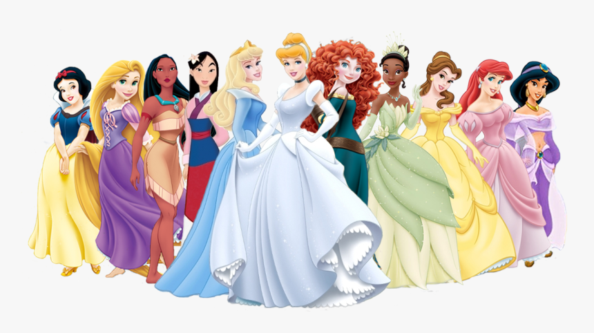 Princess Aurora Snow White Belle Cinderella Ariel - Disney Princesses No Background, HD Png Download, Free Download