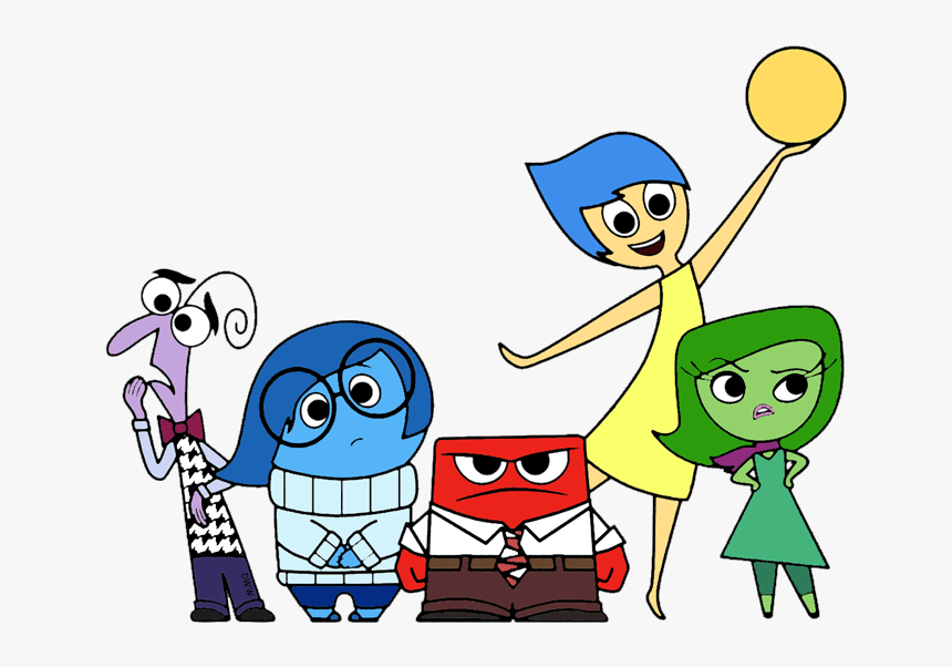 Inside Out Clip Art - Inside Out Characters Drawing Easy, HD Png Download, Free Download