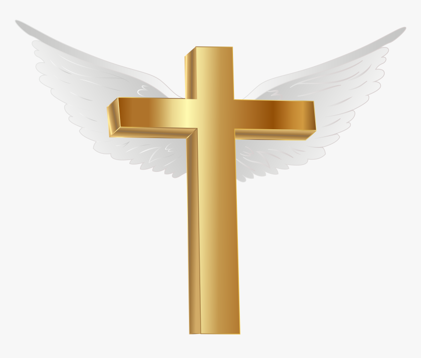 Angel Gold Island Cross Computer File Lihir Clipart, HD Png Download, Free Download