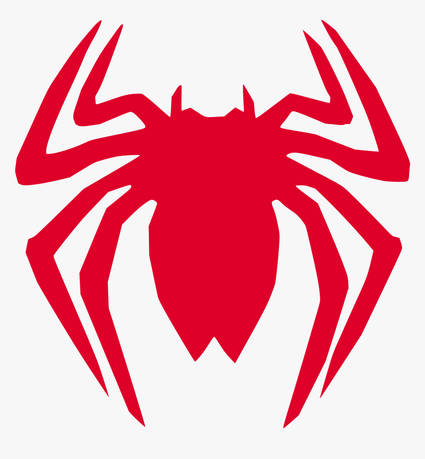 Man Symbol Png Back Spider Symbol Spider Man - Spider Man 2002 Back Spider, Transparent Png, Free Download