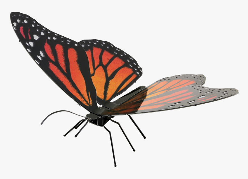 Picture Of Monarch Butterfly - Metal Earth Monarch Butterfly, HD Png Download, Free Download