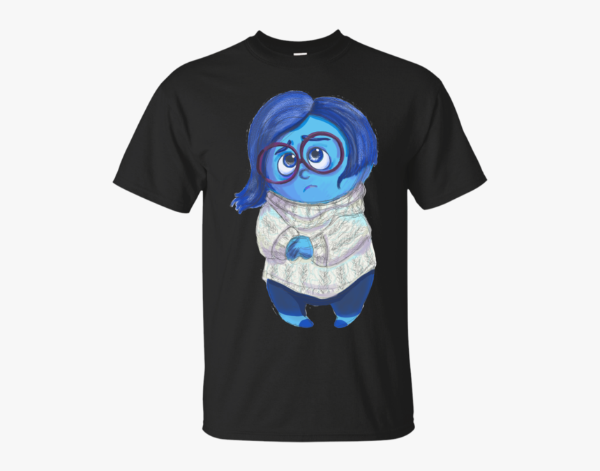 Sadness Inside Out T Shirt & Hoodie - T-shirt, HD Png Download, Free Download