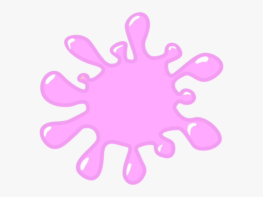 Light Pink Svg Clip Arts - Splash Clip Art, HD Png Download, Free Download