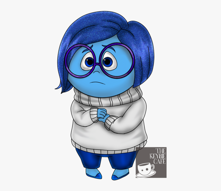 Inside Out Keybies - Sadness Inside Out Transparent, HD Png Download, Free Download