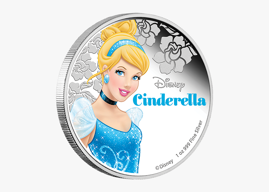 Cinderella Silver Coin, HD Png Download, Free Download