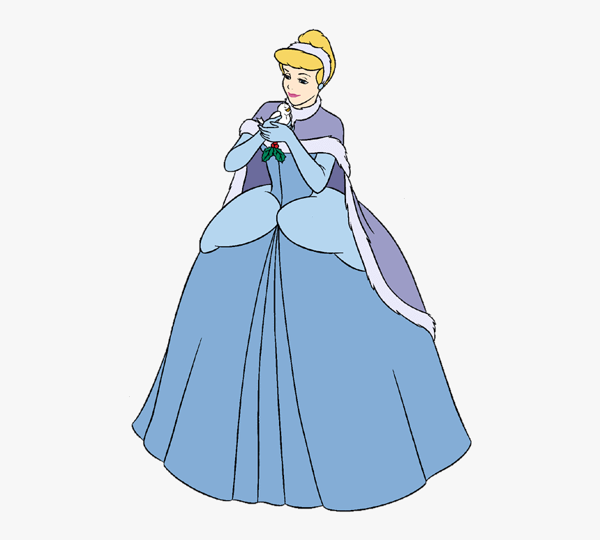 Frozen Disney Princess Clipart - Disney Princess Cinderella Christmas, HD Png Download, Free Download