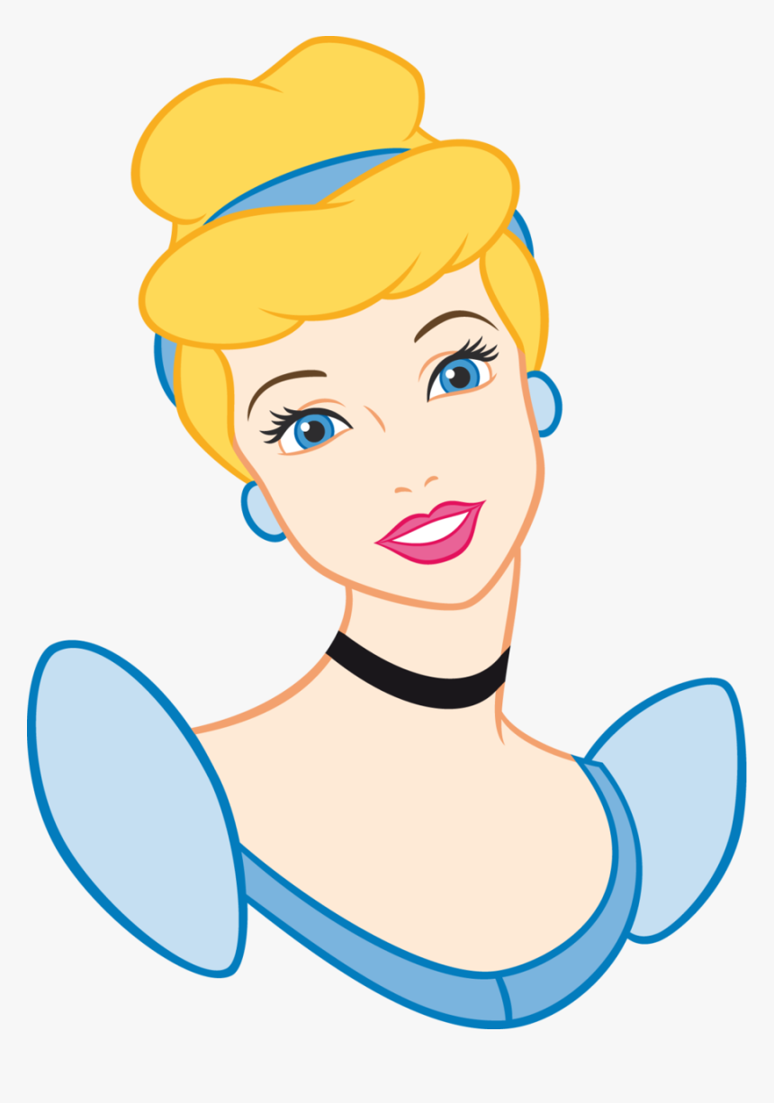 Transparent Throat Clipart - Disney Princess Head Clipart, HD Png Download, Free Download