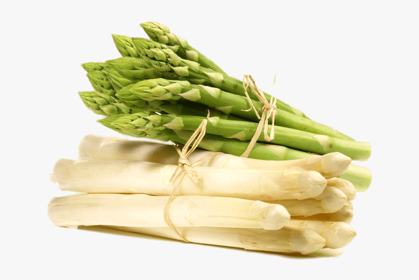 White And Green Asparagus - Esparrago Blanco Y Verde, HD Png Download, Free Download