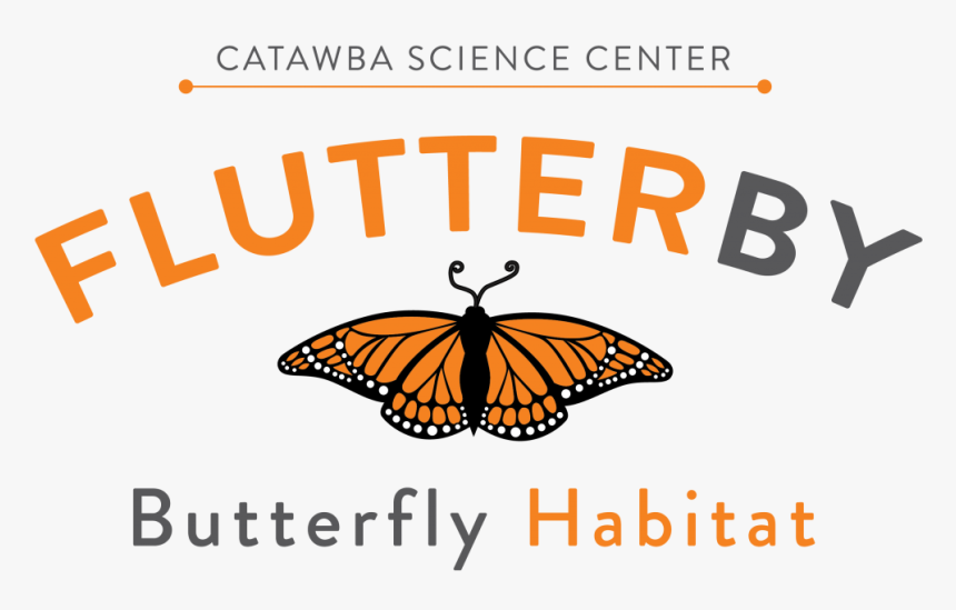 Flutterby Logo Final1 01 Cropped - Monarch Butterfly, HD Png Download, Free Download