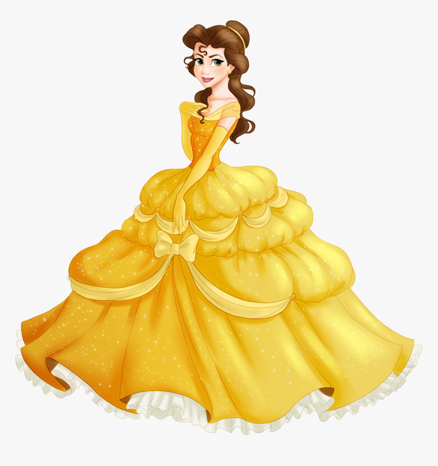 Belle Transparent Images Png - Belle Disney Princess, Png Download, Free Download