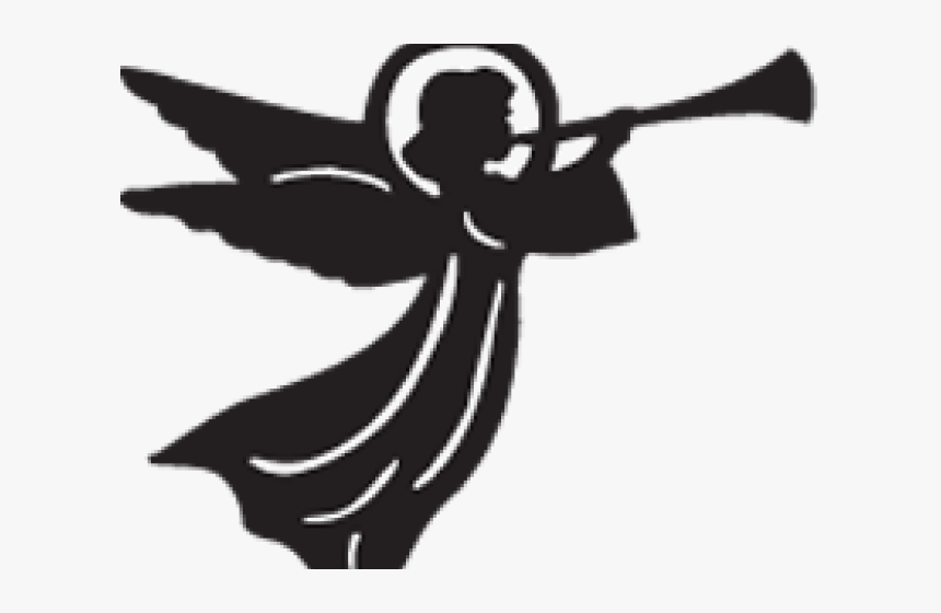 Transparent Guardian Angel Png - Black And White Image Of Guardian Angel, Png Download, Free Download